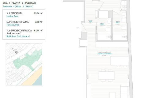 Квартира с 3 спальнями в Hai Van, Вьетнам №88288 10