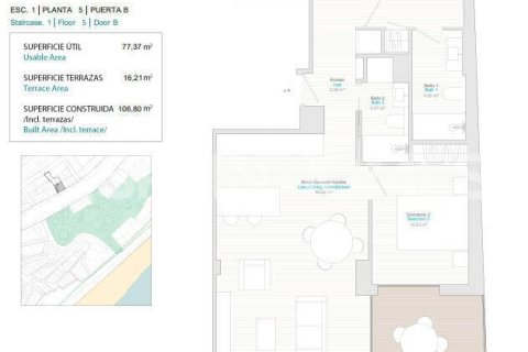 Квартира с 3 спальнями в Hai Van, Вьетнам №88288 14