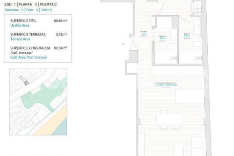 Квартира с 3 спальнями в Hai Van, Вьетнам №88288 11