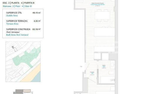 Квартира с 3 спальнями в Hai Van, Вьетнам №88288 19