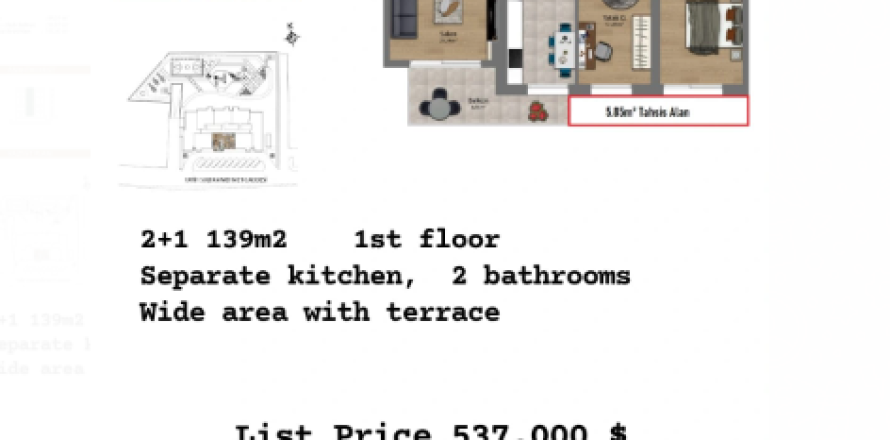 2 bedrooms Apartment in Duong Kinh, Vietnam No. 13256