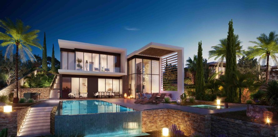 Вилла с 6 спальнями в Пафос, Кипр №77935