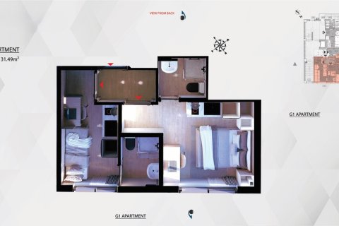 32m² Apartment in Athens, Greece No. 107973 5