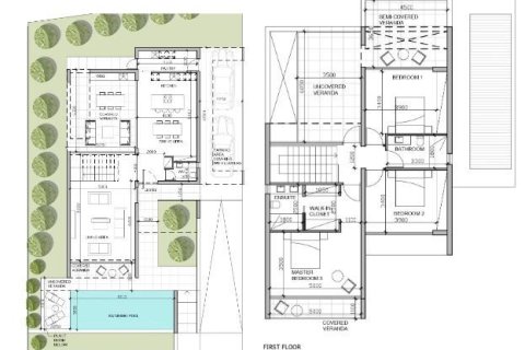 3 dormitorios House en Konia, Cyprus No. 37208 1