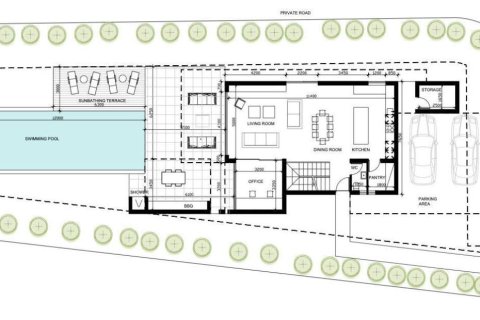 Дом с 4 спальнями в Героскипу, Кипр №37302 5