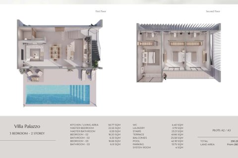 3 dormitorios Villa en  Chaweng Beach, Thailand No. 2069 10