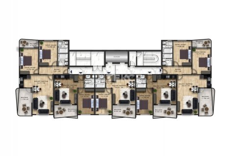 Пентхаус с 2 спальнями в Chau Lang, Вьетнам №10996 7