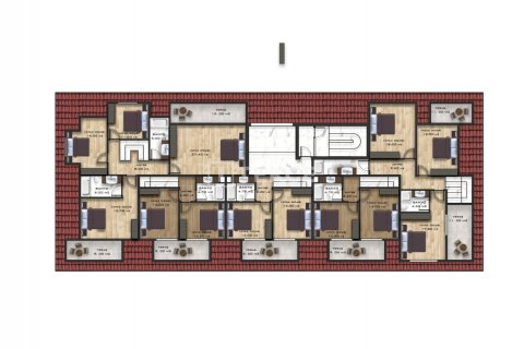 Пентхаус с 2 спальнями в Chau Lang, Вьетнам №10996 4