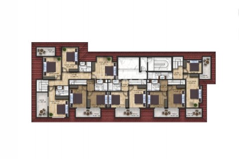 Пентхаус с 2 спальнями в Chau Lang, Вьетнам №10996 5