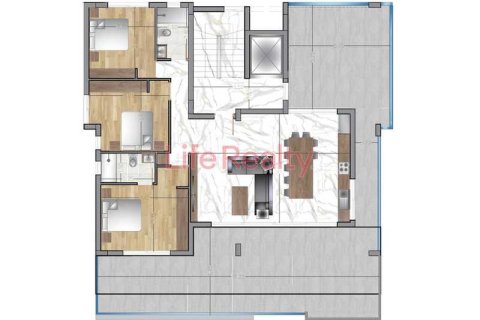 3 dormitorios Penthouse en Mesa Geitonia, Cyprus No. 103620 3