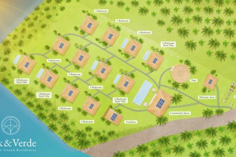 Вилла с 2 спальнями в Панган, Таиланд №2054 10