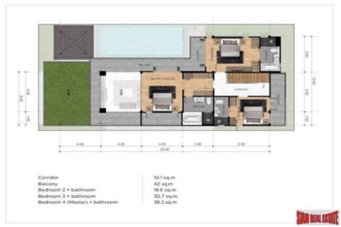 Вилла с 4 спальнями в Раваи, Таиланд №97117 20