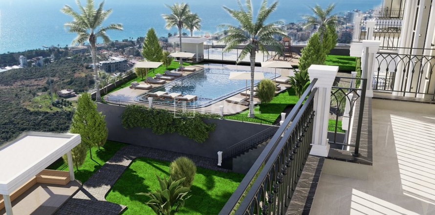 4 dormitorios Penthouse en Alanya, Turkey No. 121162