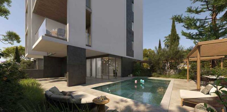 2 dormitorios Apartment en Germasogeia, Cyprus No. 45053