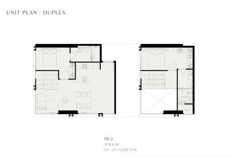 Кондоминиум  с 2 спальнями в Бангкок, Таиланд №927 7