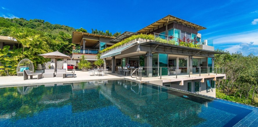 Вилла с 18 спальнями в Пхукет, Таиланд №86324