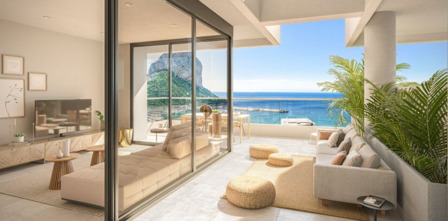 Квартира с 2 спальнями в Кальпе, Испания №123253