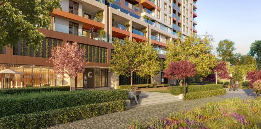 Квартира с 2 спальнями в Стамбул, Турция №114879