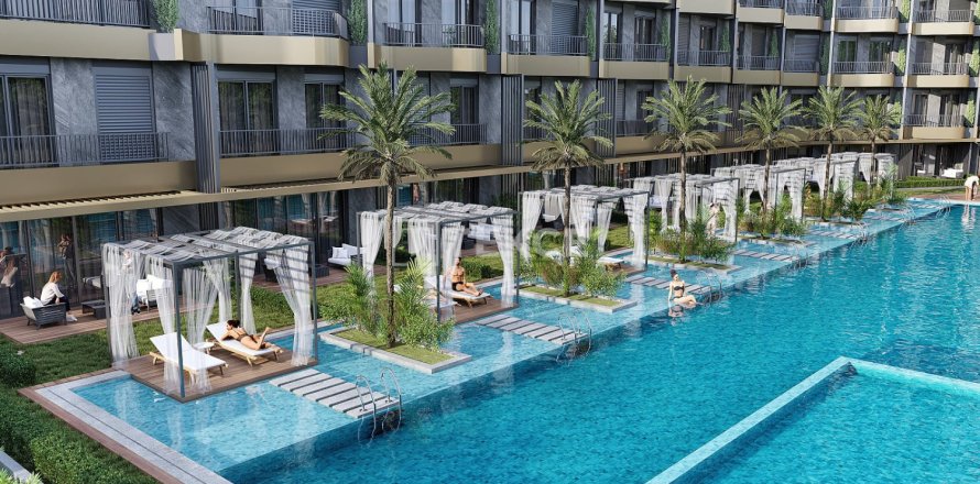1 dormitorio Apartment en Antalya, Turkey No. 122413