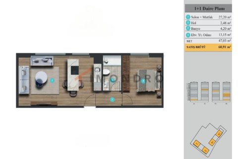 1 chambre Appartement à Tien Lang, Vietnam No. 21718 14