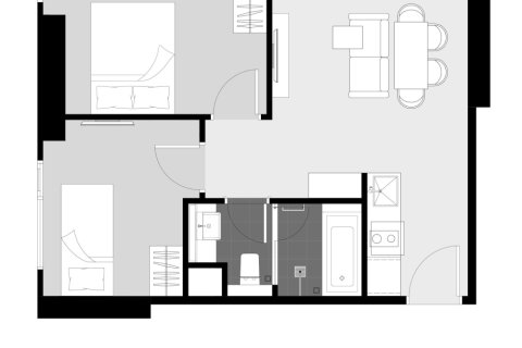 2 bedrooms Condo  in Bangkok, Thailand No. 92489 1