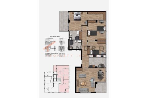 Квартира с 2 спальнями в Донгда, Вьетнам №17452 18