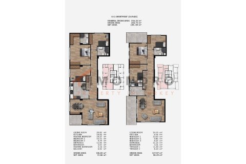 Квартира с 2 спальнями в Донгда, Вьетнам №17452 16