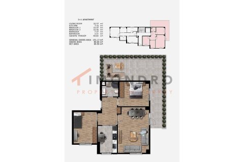 Квартира с 2 спальнями в Донгда, Вьетнам №17452 22