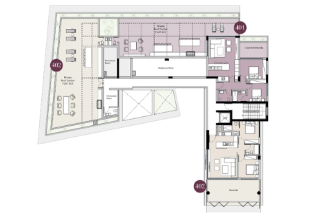 2 bedrooms Penthouse in Germasogeia, Cyprus No. 46872 9