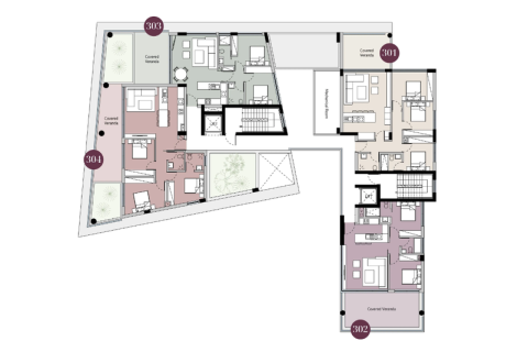 2 bedrooms Penthouse in Germasogeia, Cyprus No. 46872 8