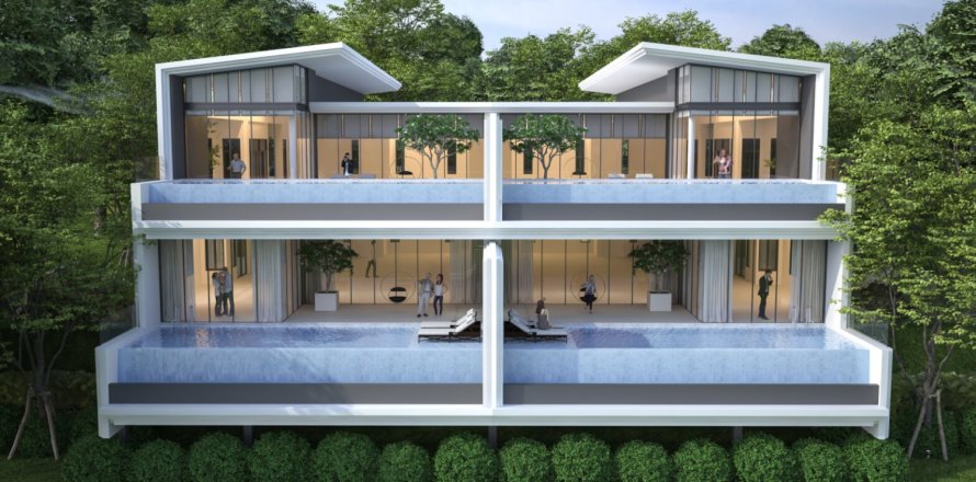 Кондоминиум  с 4 спальнями на Пхукет, Таиланд №209