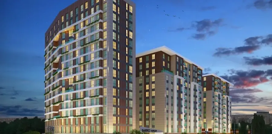 Квартира с 2 комнатами в Стамбул, Турция №122554