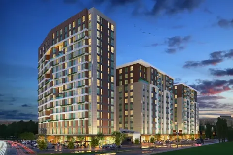 Квартира с 2 комнатами в Стамбул, Турция №122554