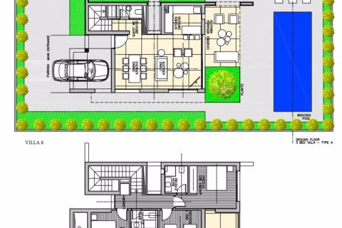 3 dormitorios Villa en Pernera, Cyprus No. 104506 21