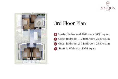 3 dormitorios Villa en Layan Beach, Thailand No. 1905 23