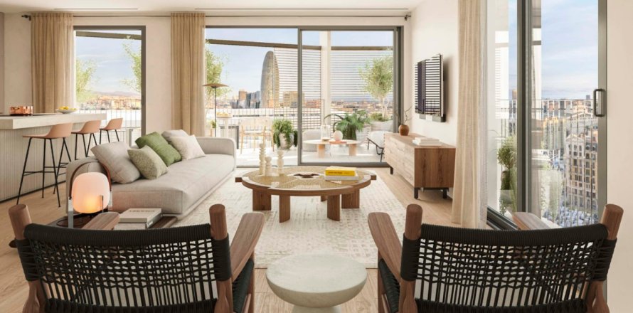 2 bedrooms Apartment in Barcelona, Spain No. 89928