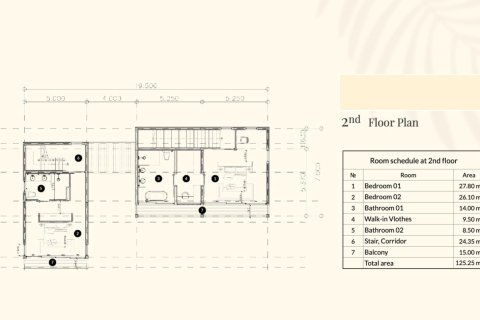 3 chambres Villa à Chaweng Beach, Thailand No. 1846 15
