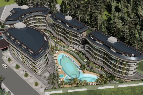 1 dormitorio Apartment en Alanya, Turkey No. 14288