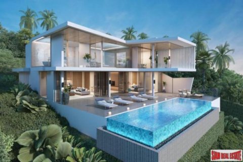 Вилла с 4 спальнями в Самуй, Таиланд №96936 8