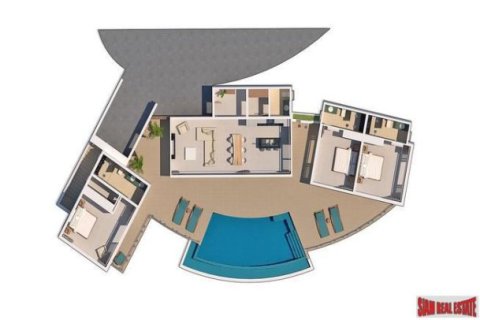 3 bedrooms Villa on the Chaweng Beach, Thailand No. 95922 2