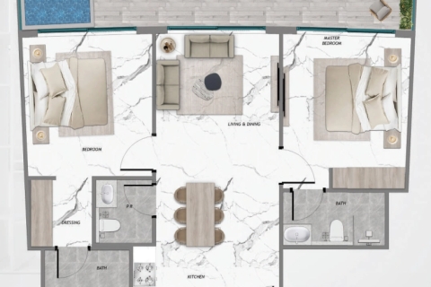 3 bedrooms Apartment in Phung Chi Kien, Vietnam No. 88623 2