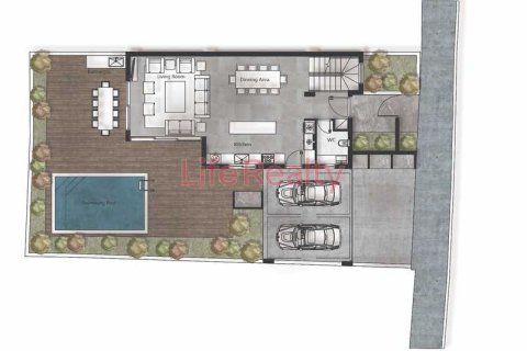 3 bedrooms House in Mesa Geitonia, Cyprus No. 100576 2