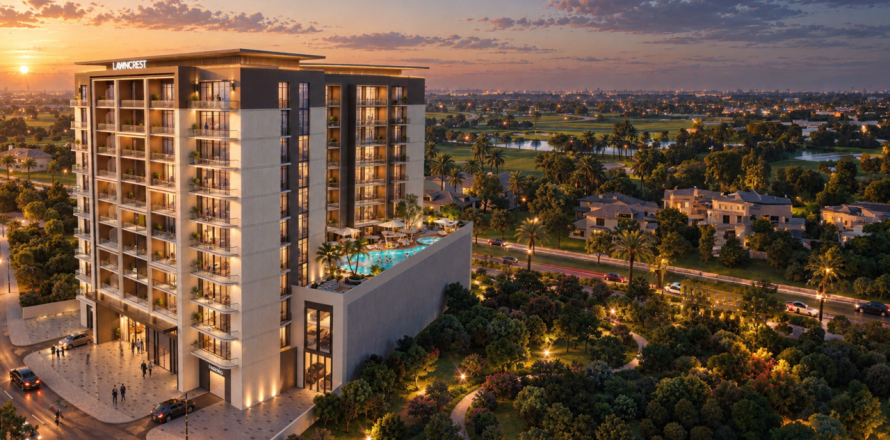 Квартира с 1 спальней в Dubai Production City (IMPZ), ОАЭ №128788