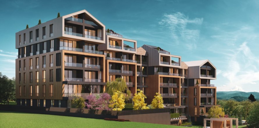 Квартира с 4 спальнями в Стамбул, Турция №114135