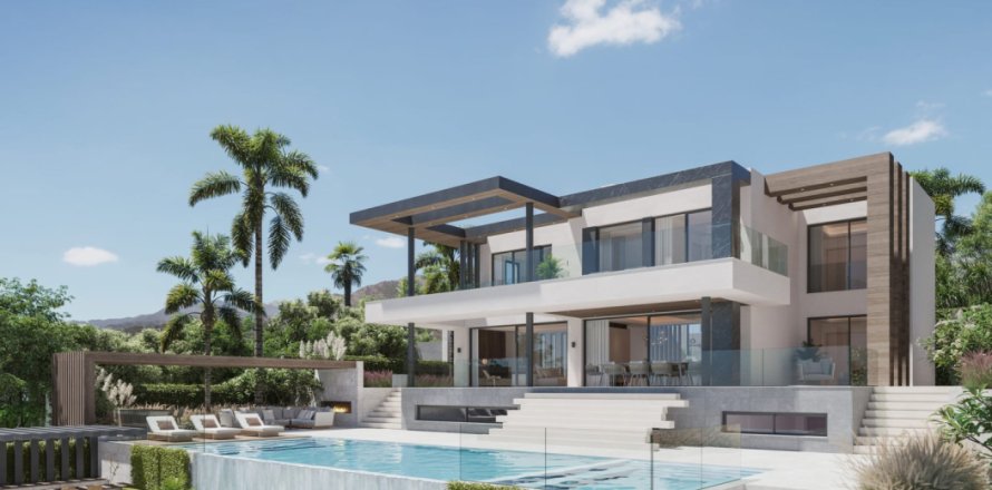 Вилла с 5 спальнями в Михас, Испания №90339