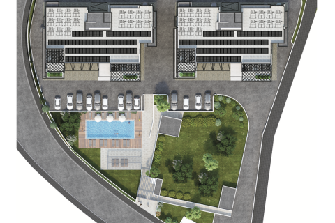 Квартира с 2 спальнями в Лимассол, Кипр №35111 3