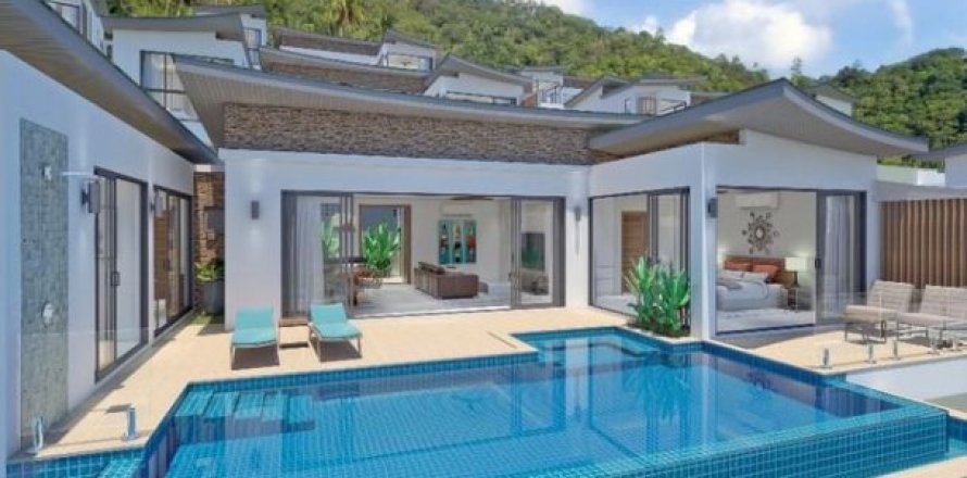 3 bedrooms Villa on the Chaweng Beach, Thailand No. 96554