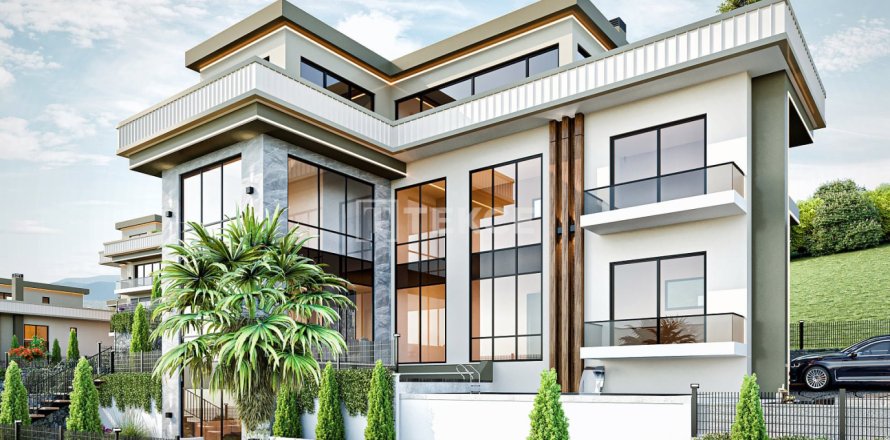7 dormitorios Villa en Basiskele, Turkey No. 124858