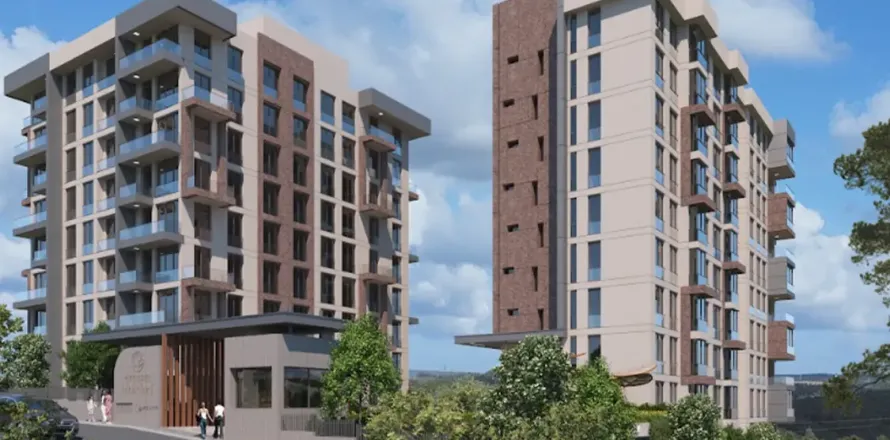 Квартира с 4 комнатами в Стамбул, Турция №122261