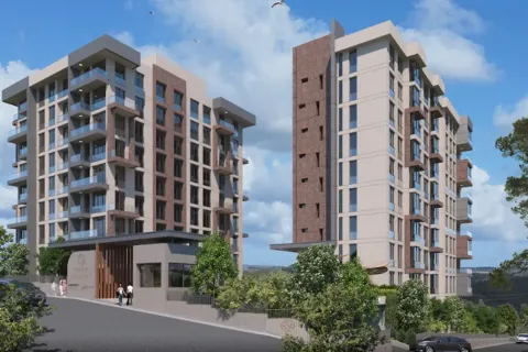 Квартира с 4 комнатами в Стамбул, Турция №122261